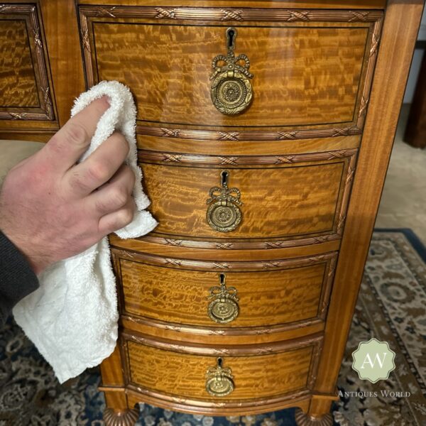 Polish wood with wood finishes