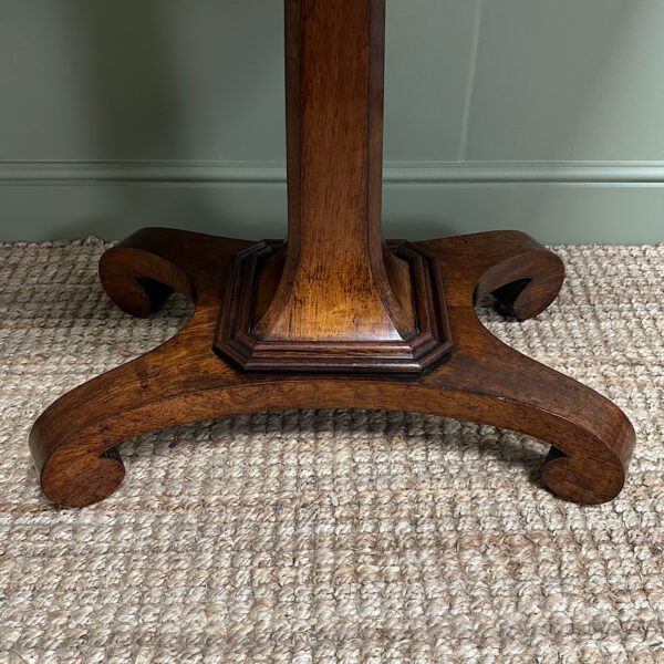 Stunning Antique Victorian Rosewood Card Table