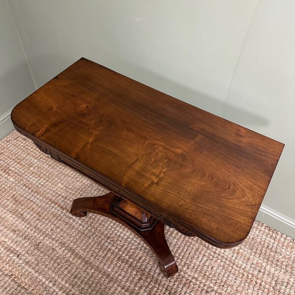 Stunning Antique Victorian Rosewood Card Table