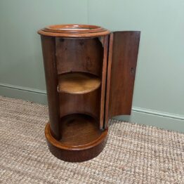 Stunning Victorian Antique Cylinder Cabinet