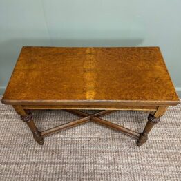 Stunning Victorian Antique Oak Games Table