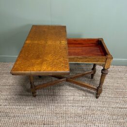 Stunning Victorian Antique Oak Games Table