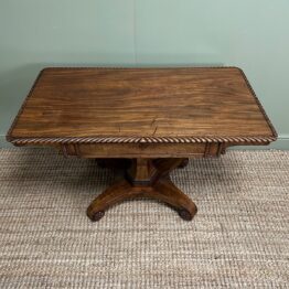 Outstanding Regency Mahogany Antique Sofa Table