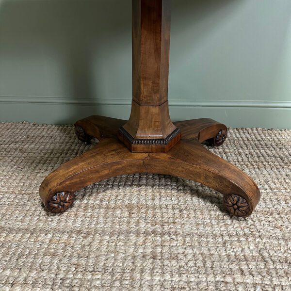 Outstanding Regency Mahogany Antique Sofa Table