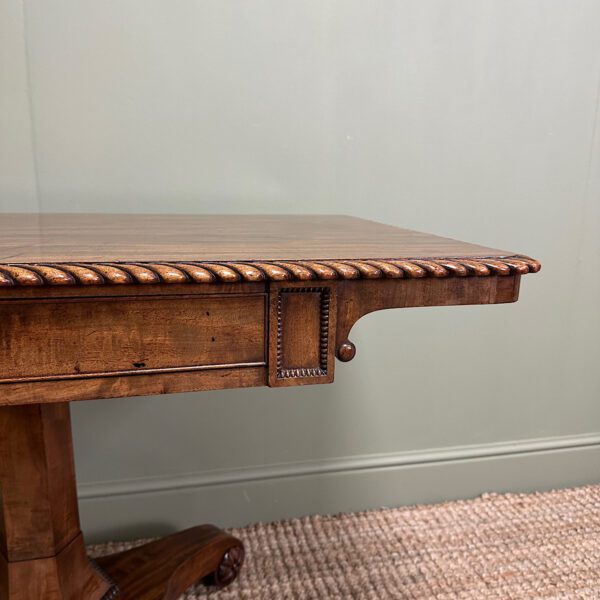 Outstanding Regency Mahogany Antique Sofa Table