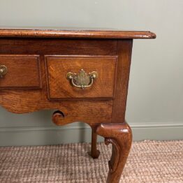 Country House Period Oak Antique Low Boy