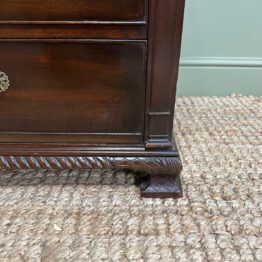 Quality Antique Edwardian Mahogany Chest of Drawers