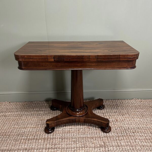 Elegant 19th century Antique Card Table