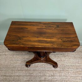 Elegant 19th century Antique Card Table