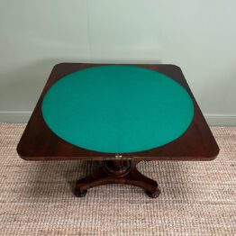Elegant 19th century Antique Card Table