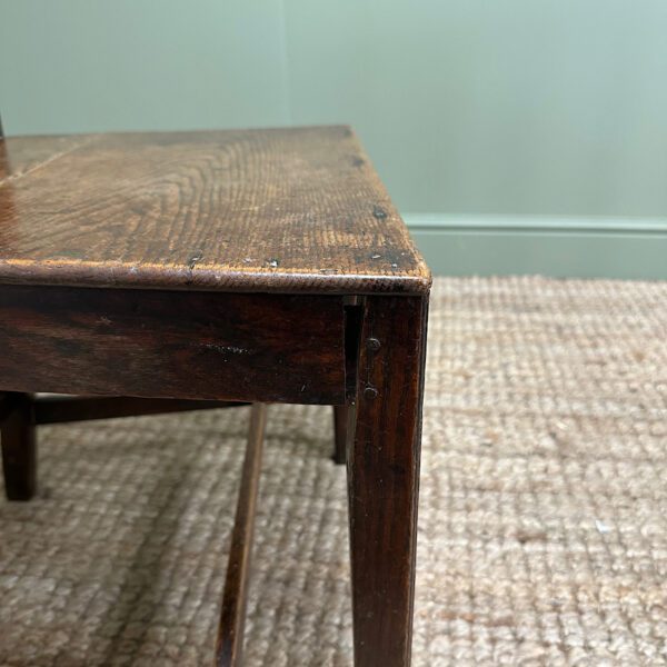 Country House Oak Set of 4 Antique Chairs