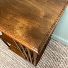 Superb Quality Antique Revolving Bookcase