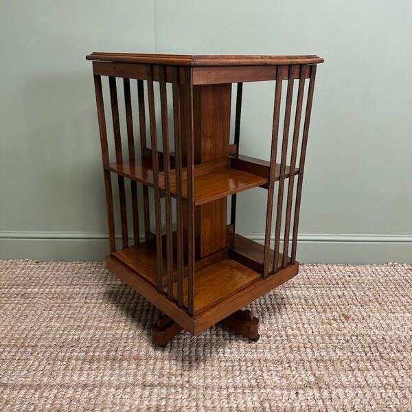 Superb Quality Antique Revolving Bookcase