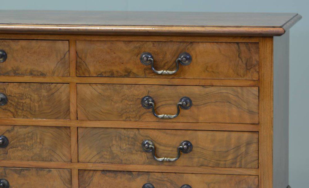 Spectacular Golden Walnut Art Deco Chest / Cabinet 4 Spectacular Golden Walnut Art Deco Chest / Cabinet