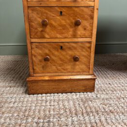 Quality Satin Birch Antique Victorian Writing Desk
