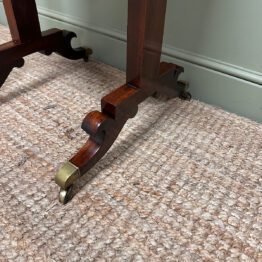 Fine Mahogany Antique Regency Side Table