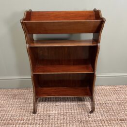 High Quality Edwardian Antique Book Trough