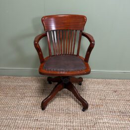 Antique Office Chair | Antique Swivel Chair