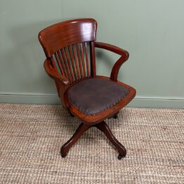 Antique Office Chair | Antique Swivel Chair