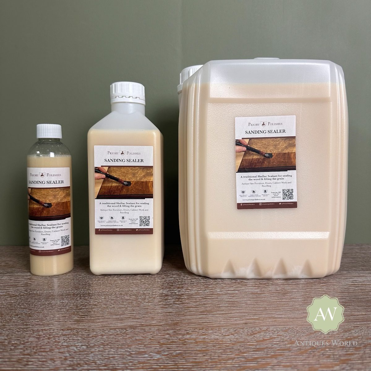 Priory polishes Shellac Sanding Sealer