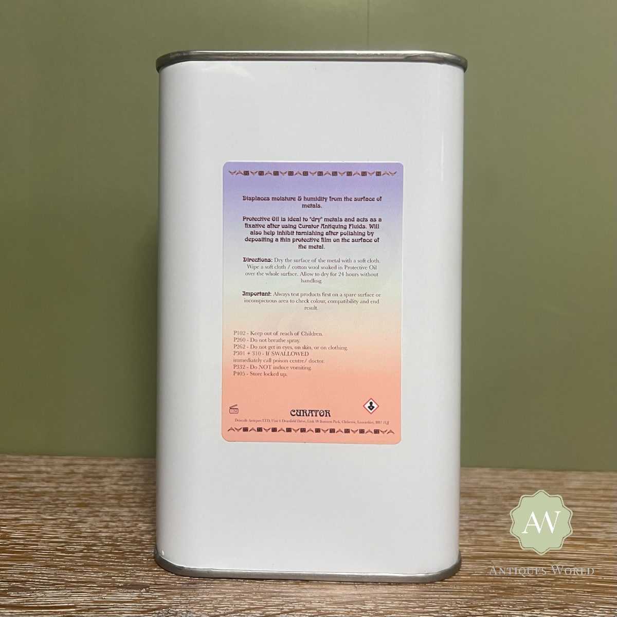 Curator Protective Metal Oil 3 Curator Protective Oil