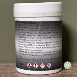 Curator Antiquing Gel back of tub