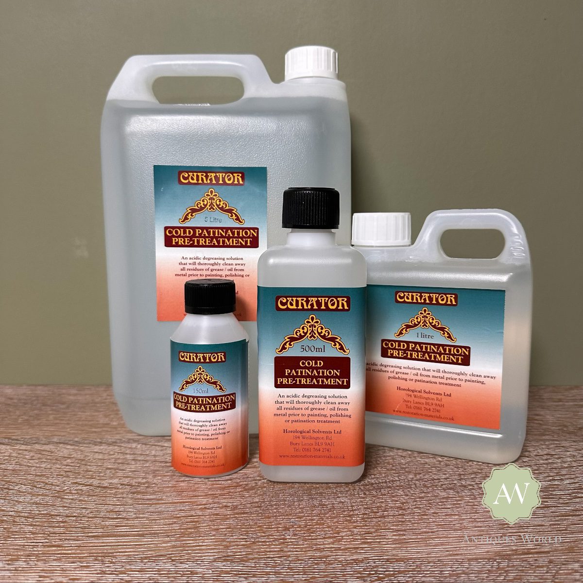 Curator Cold Patination Pre-Treatment