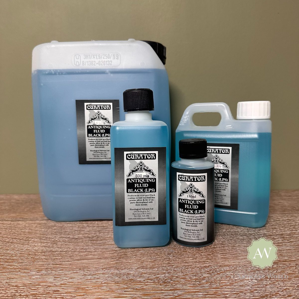 Curator Black Lead Patination Fluid