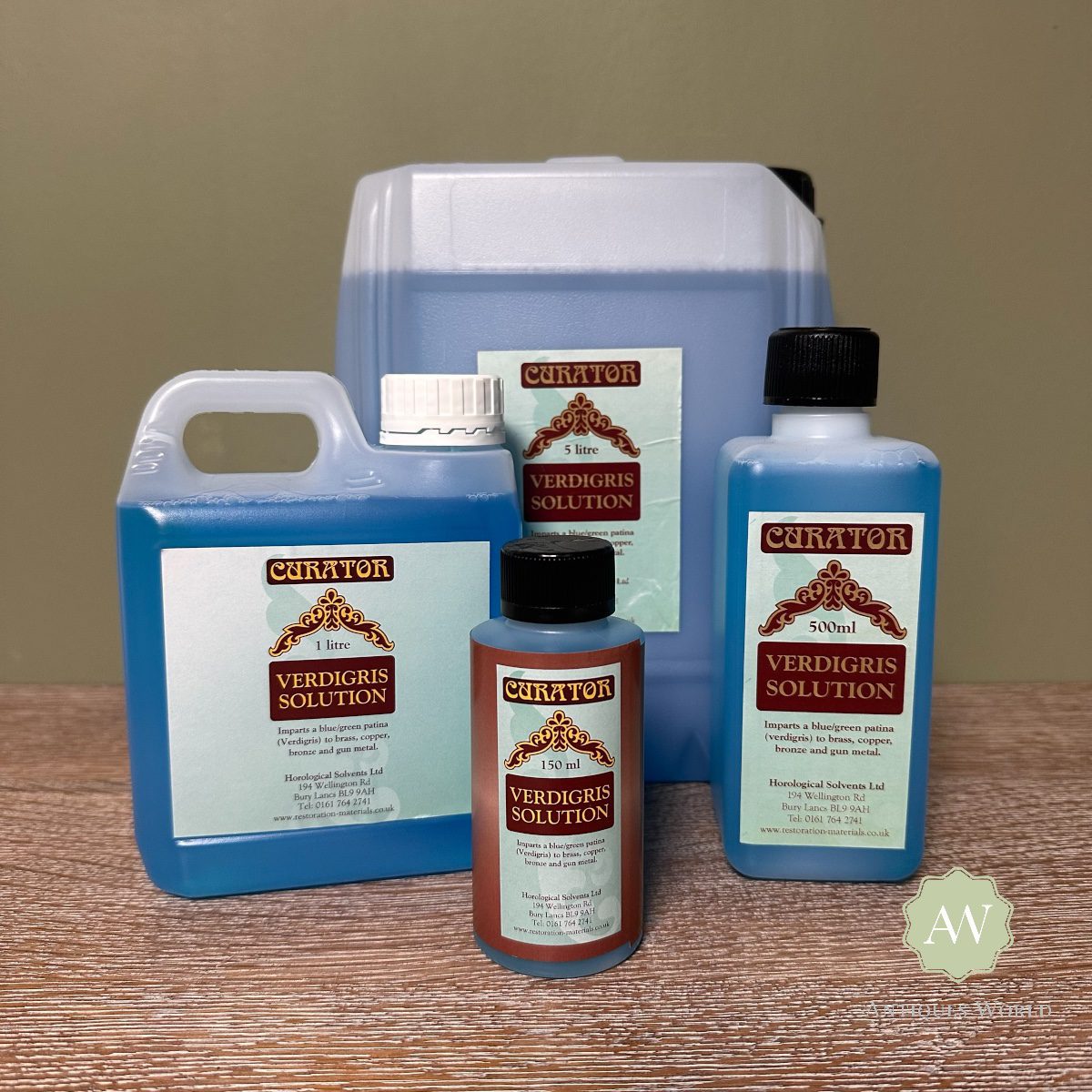 Curator Verdigris Solution 1 Verdigris Solution