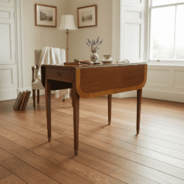 Elegant Victorian Antique Drop Leaf Table