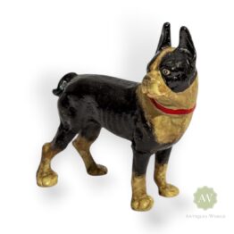Cast Iron Boston Terrier Door Stop