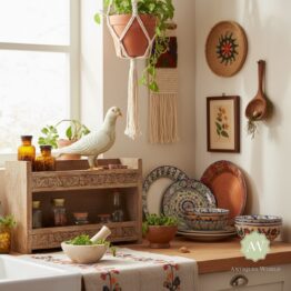 Cast Iron Standing White Dove Figure