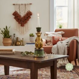 Decorative Monkey Candlestick