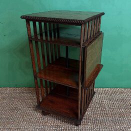 Superb Quality Antique Revolving Bookcase