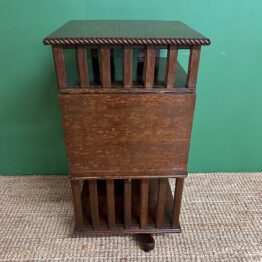 Superb Quality Antique Revolving Bookcase