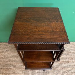 Superb Quality Antique Revolving Bookcase