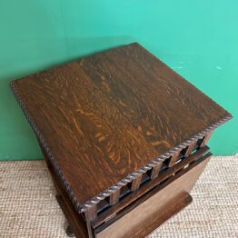 Superb Quality Antique Revolving Bookcase