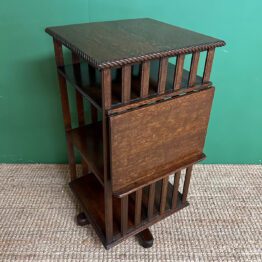 Superb Quality Antique Revolving Bookcase