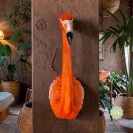 Large Flamingo Wall Head