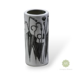 White Ceramic Umbrella Stand