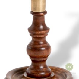 Antique Globe on Wooden Stand