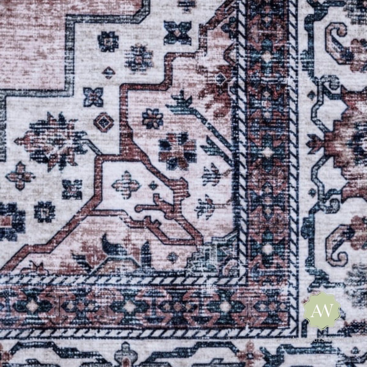 Jaipur Traditional Rug 230x160cm with Fringe 3 Jaipur Traditional Rug 230x160cm with Fringe