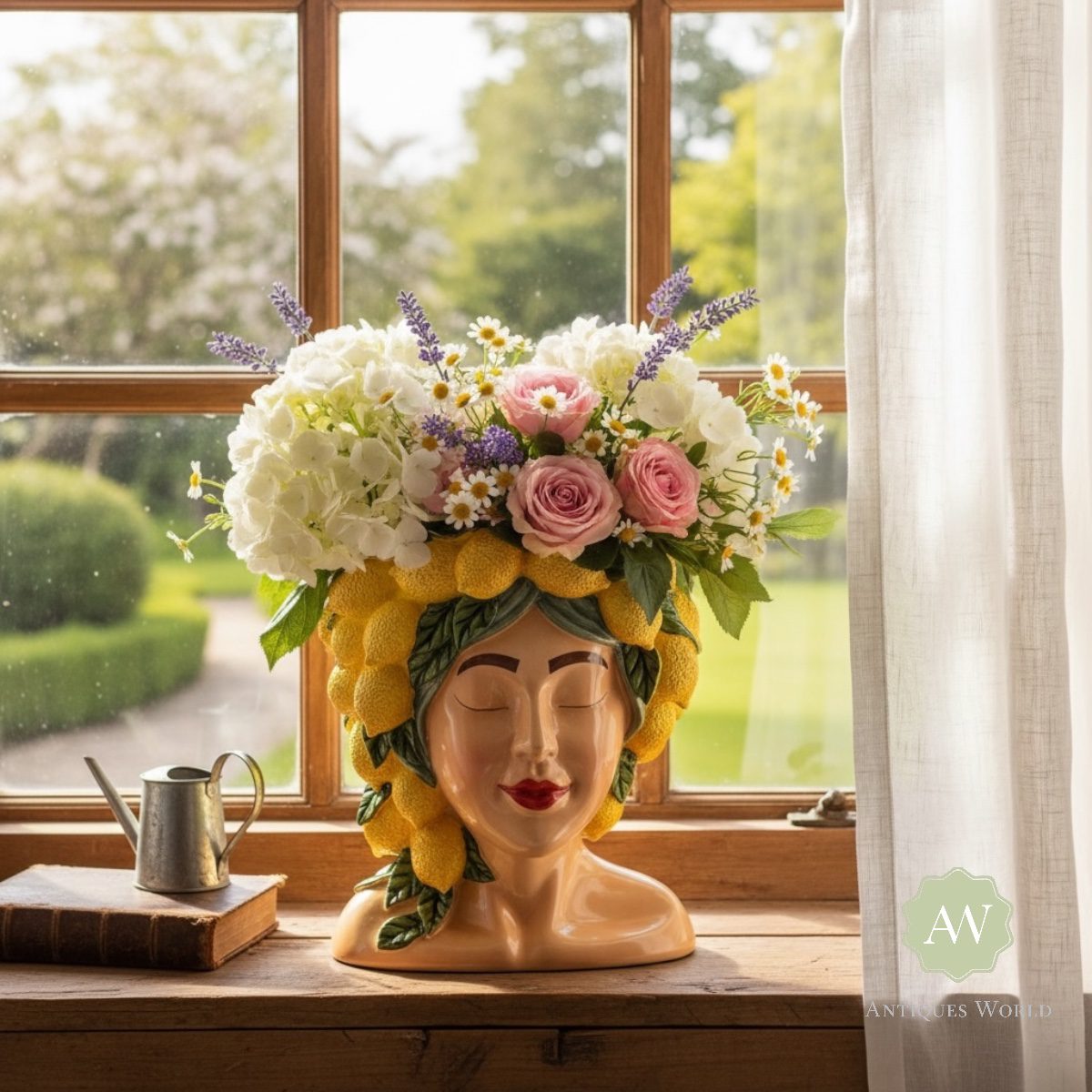 Lady Lemon Bust Vase 6 Lady Lemon Bust Vase