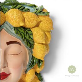 Lady Lemon Bust Vase