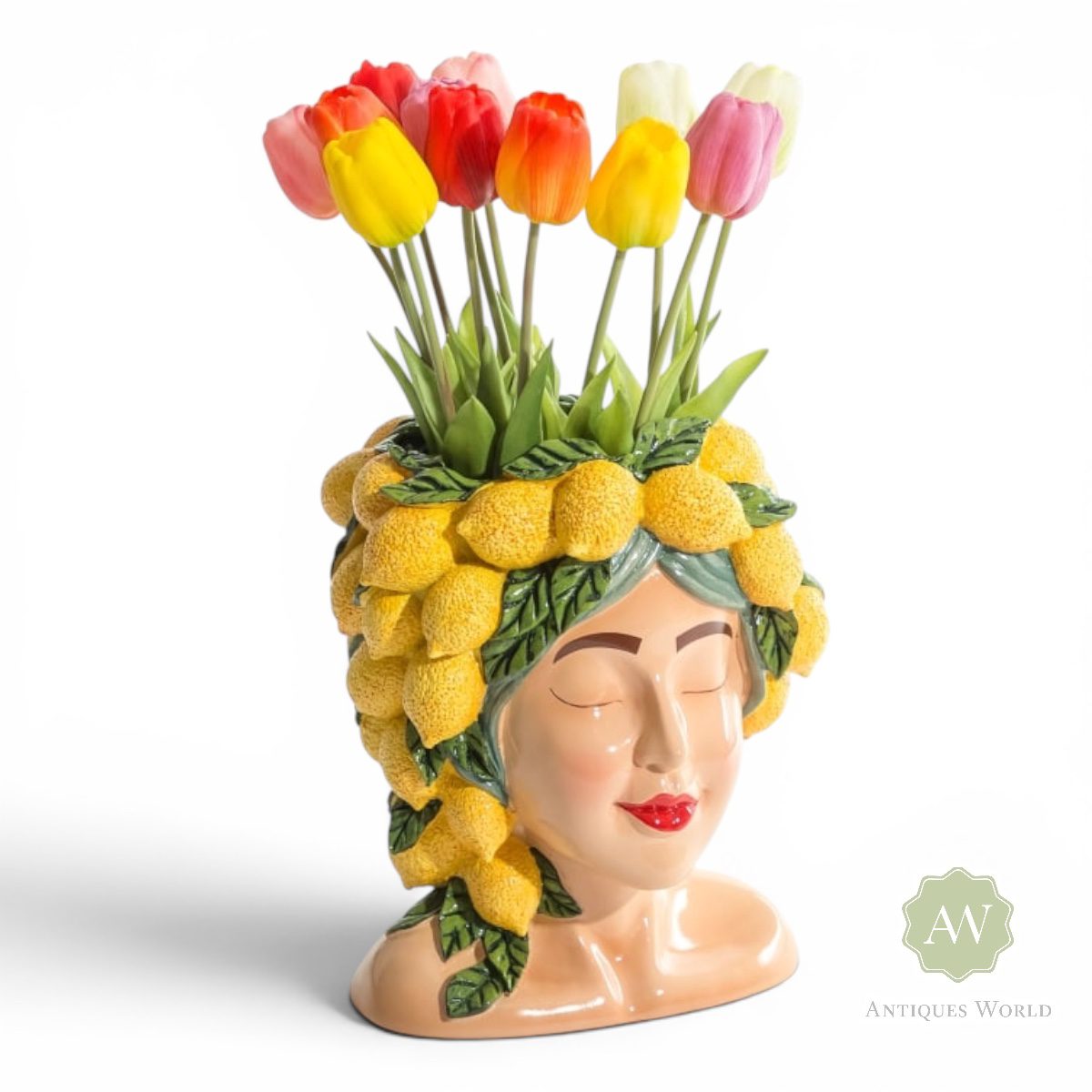 Lady Lemon Bust Vase 2 Lady Lemon Bust Vase
