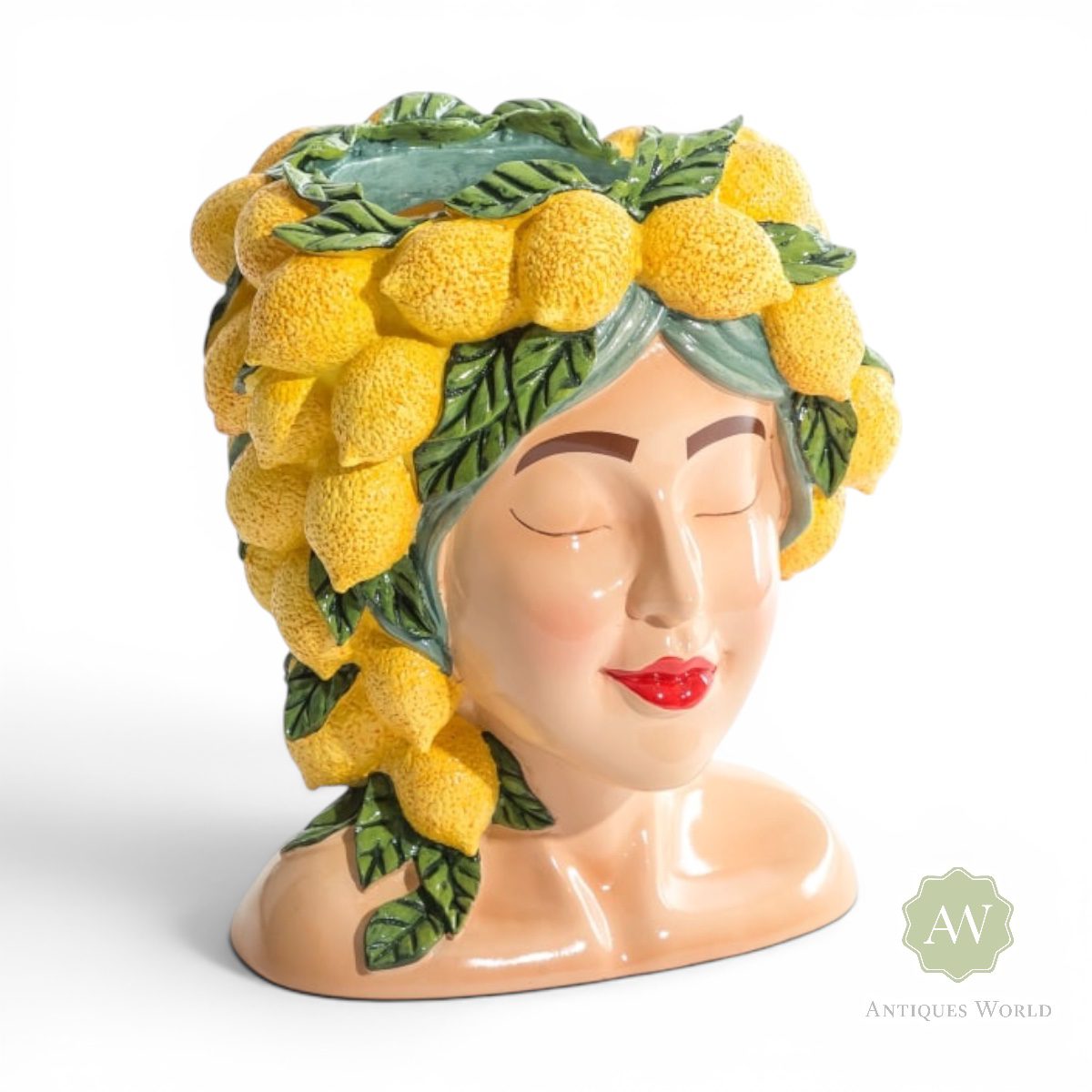Lady Lemon Bust Vase 1 Lady Lemon Bust Vase