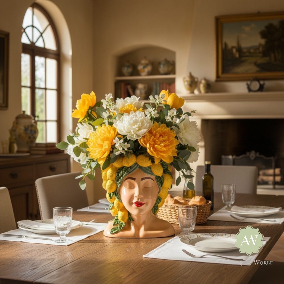 Lady Lemon Bust Vase 8 Lady Lemon Bust Vase