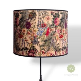 Multi Floral Bamboo Shade 55cm & 40cm