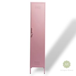 Tall Steel Metal Locker Baby Pink 180cm