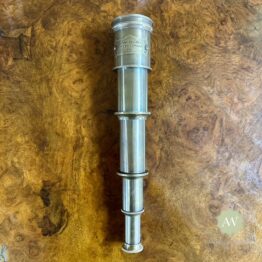 Antique Style Brass Extendable Telescope Lifestyle